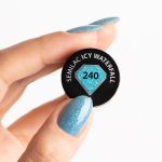 Semilac ημιμόνιμο βερνίκι 240 Icy Waterfall 7 ml - Image 2