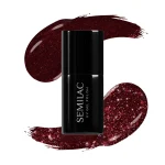 Semilac ημιμόνιμο βερνίκι 393 Sparkling Black Cherry 7 ml