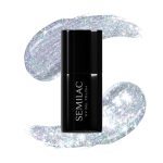 Semilac ημιμόνιμο βερνίκι  460 Silver Fireworks 7 ml