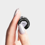 Semilac ημιμόνιμο βερνίκι  461 Hollywood Silver 7 ml - Image 2