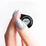 Semilac ημιμόνιμο βερνίκι  460 Silver Fireworks 7 ml - Image 2