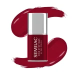 Semilac ημιμόνιμο βερνίκι S575 Dark Red 7 ml