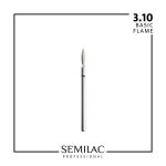 Semilac 3.10 Professional Basic Flame Φρεζάκι Διαμαντιού Φλόγα Μεσαία