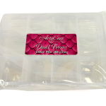 Arty Care Dual forms tips box clear mix 288 psc