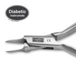 Caremed Diabetic – Γωνιακή πένσα με λεπτή μύτη - Image 2