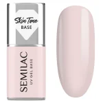 Semilac Skin Tone Cover Base Écru 7 ml