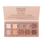 MUA 10 SHADE EYE PALETTE SILK NUDES - Image 2