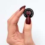 Semilac Ημιμόνιμο βερνίκι 316 Burgundy Red 7ml - Image 2