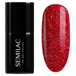 Semilac ημιμόνιμο βερνίκι 318 Burgundy Red Glitter 7 ml